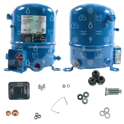 kompresor Maneurop MTZ-22JC4V, MBP - R134a, R404A, R407C, 380 V, 380-400V/3/50Hz, 460/3/60Hz